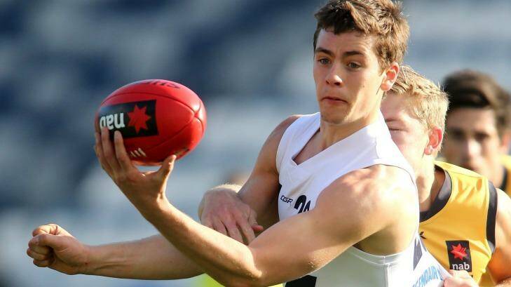 Josh Dunkley was one of the most intriguing stories in Tuesday night's draft. Photo: Pat Scala