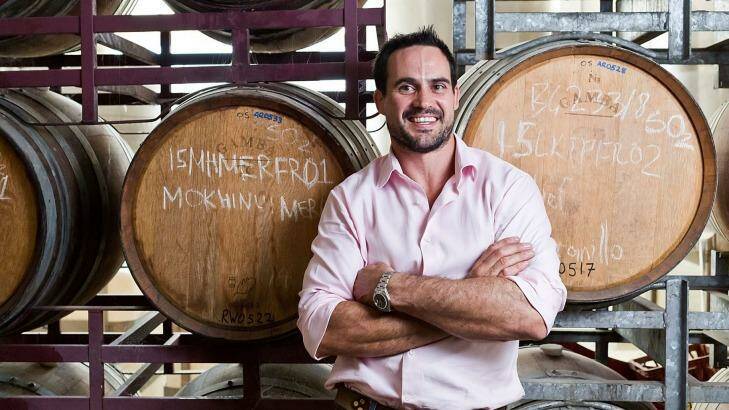 Alex Retief runs Sydney's first urban winery, A. Retief Wines, in St Peters. Photo: Sarah Keayes