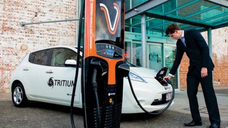 Brisbane electric car charging company launches a new 'superfast' charger in Noosa next week. meaning electric cars can drive further. Photo: Supplied