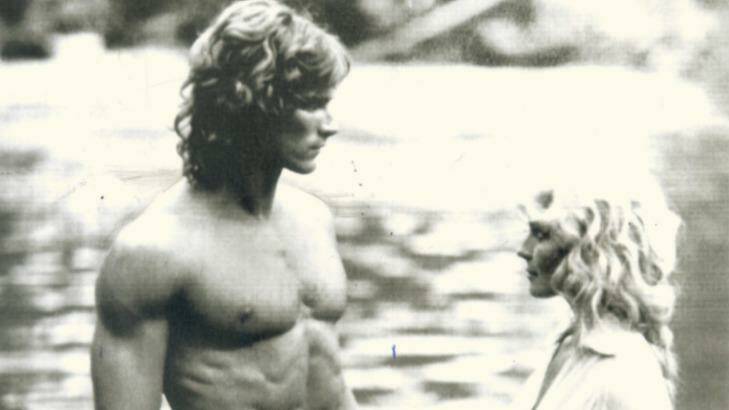 Miles O'Keefe and Bo Derek in <i>Tarzan, the Ape Man</i>.