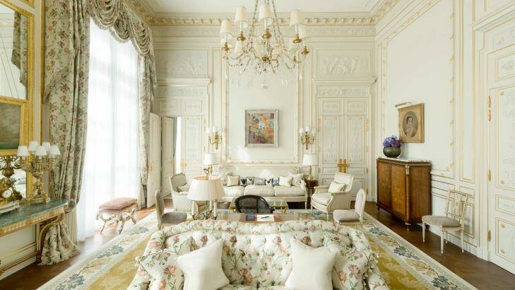 Windsor Suite Windsor at the Ritz Paris.