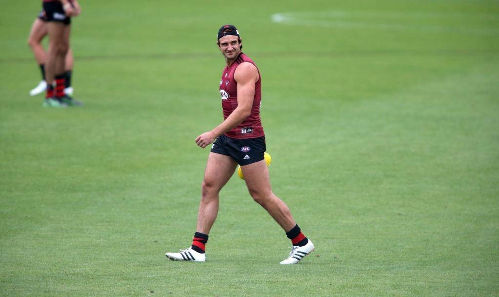 Jobe Watson says there is a 'fair degree' of anxiety at Essendon. Photo: Pat Scala