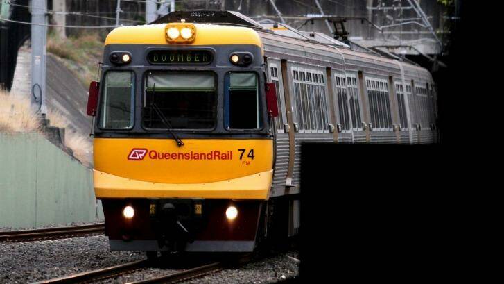 Queensland Rail wants to find out why train lines become flooded, causing station closures, during heavy storms. Photo: MichelleSmith
