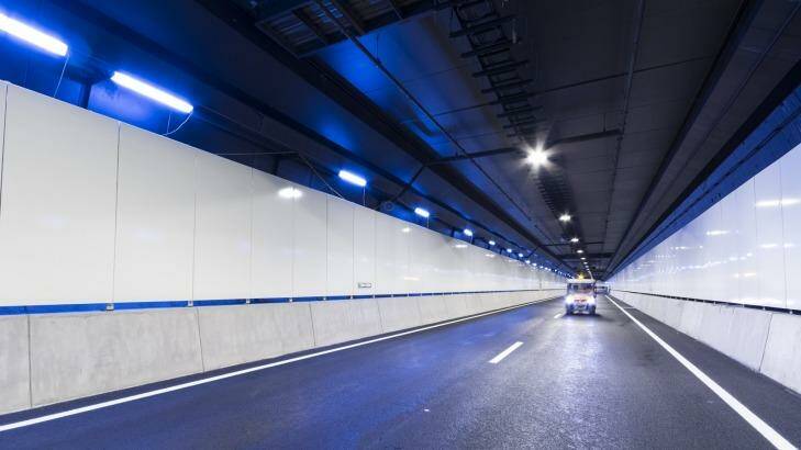 There will be a walk-through of the Legacy Way tunnel on May 31. Photo: Brisbane City Council