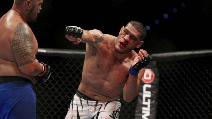 Antonio  Bigfoot Silva fights in UFC Brisbane.  Photo: Chris Lane