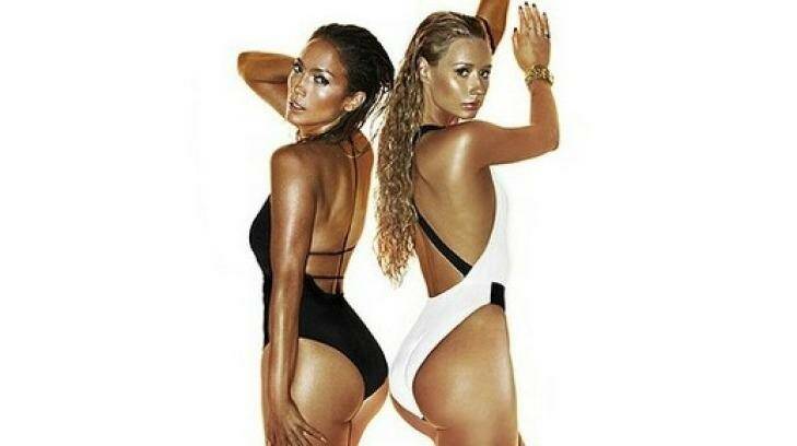 J.Lo and Iggy Azalea doing their bit to promote the posterior trend. Photo: Instagram