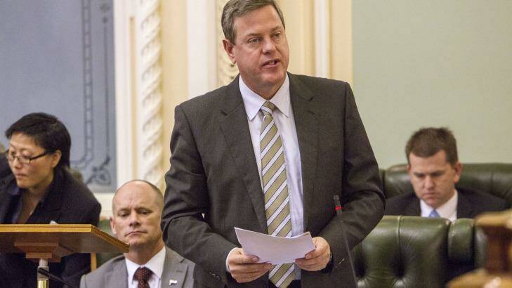 Opposition Leader and former Treasurer Tim Nicholls has not been helped by interventions from former Queensland Premier Campbell Newman and former Victorian Premier Jeff Kennett. Photo: Glenn Hunt