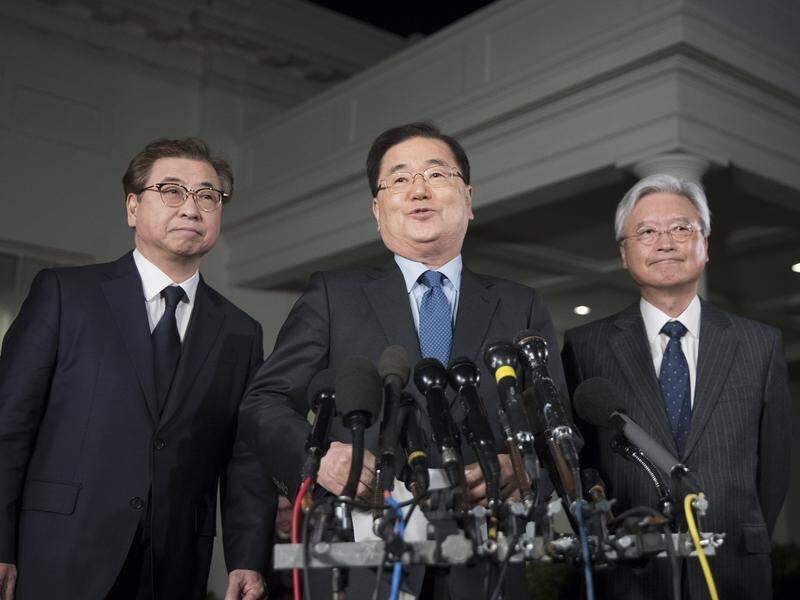 South Korean National Security Director says North Korea will refrain from nuclear tests.
