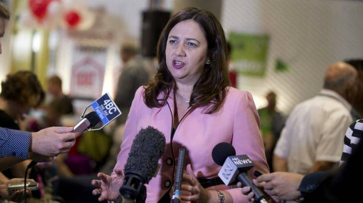 41 per cent of poll respondents say Annastacia Palaszczuk would be the better Premier.  Photo: Harrison Saragossi