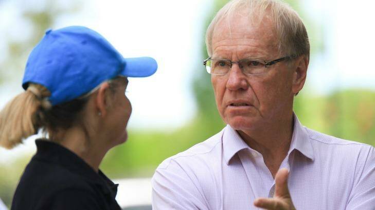 Gold Coast 2018 Commonwealth Games organising committee (GOLDOC) chairman Peter Beattie says public transport is one of the toughest challenges. Photo: Jorge Branco