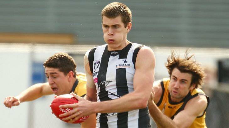 Set for debut: Mason Cox. Photo: AFL Media/Getty Images