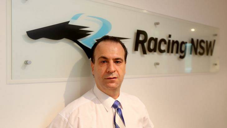 Looking to the future: Racing NSW chief executive Peter V'landys leading the way. Photo: Anthony Johnson
