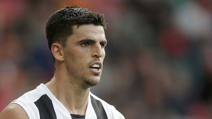 Scott Pendlebury believes fans are unlikely to take kindly to industrial action. Photo: Mark Metcalfe