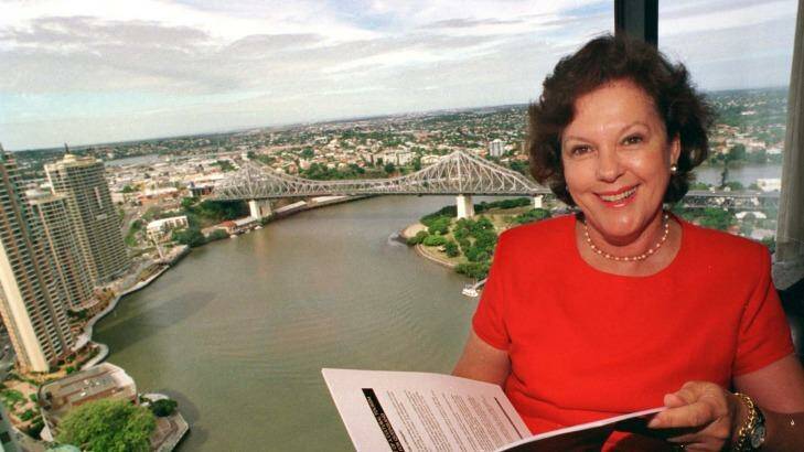 Former mayor of Brisbane Sallyanne Atkinson credits her team for her success. Photo: Robert Rough