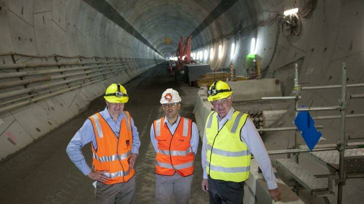 The walk through the Legacy Way tunnel is expected to draw huge crowds.