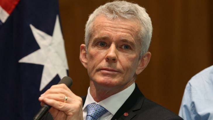 "'Received' an invite and 'invited' are very different things": One Nation senator Malcolm Roberts. Photo: Andrew Meares