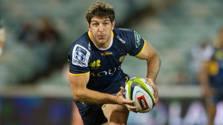 Starting for Argentina: Tomas Cubelli who played for the Brumbies in Super Rugby this year. Photo: Jay Cronan