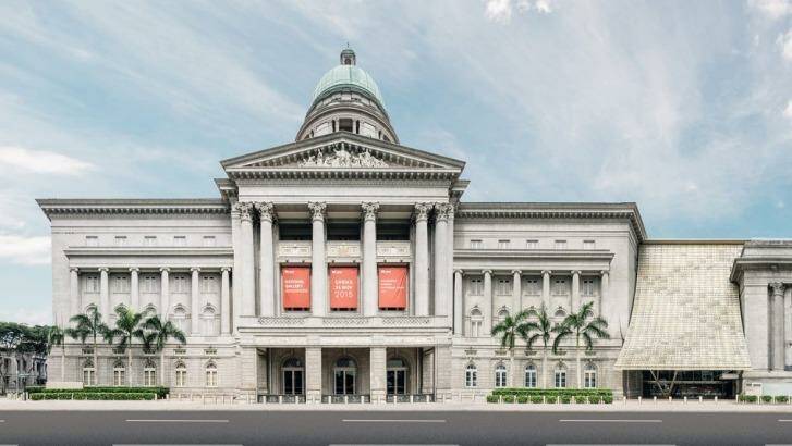 A grand design: The National Gallery Singapore. Photo: National Gallery Singapore