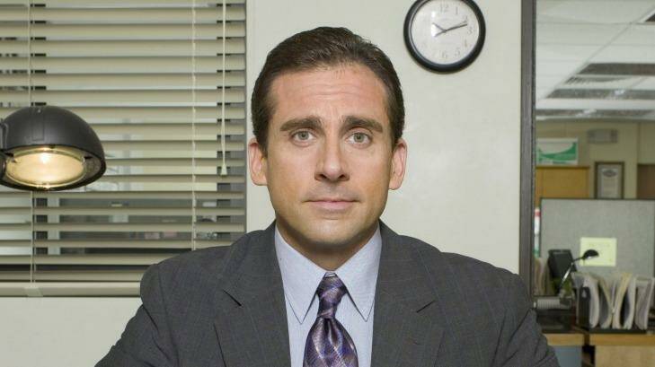 Steve Carrell as Michael Scott in The Office. Photo: Supplied