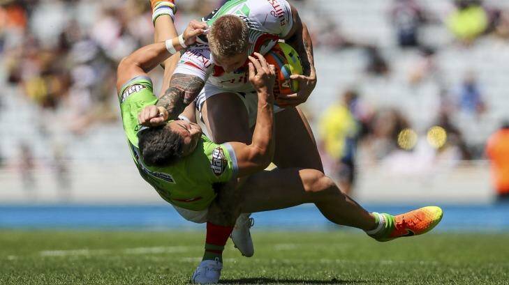 Young gun Nick Cotric made an impressive start at the Auckland Nines. Photo: Simon Watts