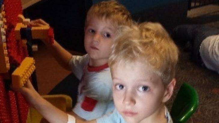Ethan and Timothy Van Lonkhuyzen were missing with their father for 11 days and are recovering in hospital after being found. Photo: Supplied