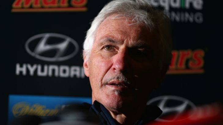 Blues coach Michael Malthouse has been feeling the heat after a rocky start to the season. Photo: Robert Cianflone