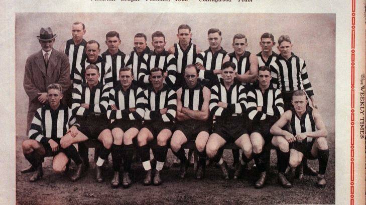 Record breakers: Collingwood's 1929 team
