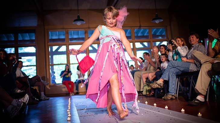 Expressing themselves: The talent and fashion shows are popular at You Are You. Photo: Lindsay Morris
