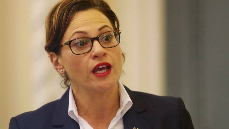 Jackie Trad rules out a new levy for developers  to raise infrastructure funds. Photo: Chris Hyde