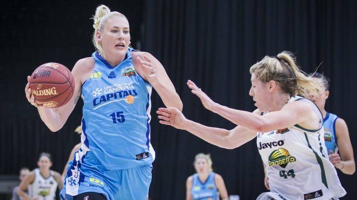Lauren Jackson played just six games for the Capitals during her most recent stint with the club. Photo: Matt Bedford 
