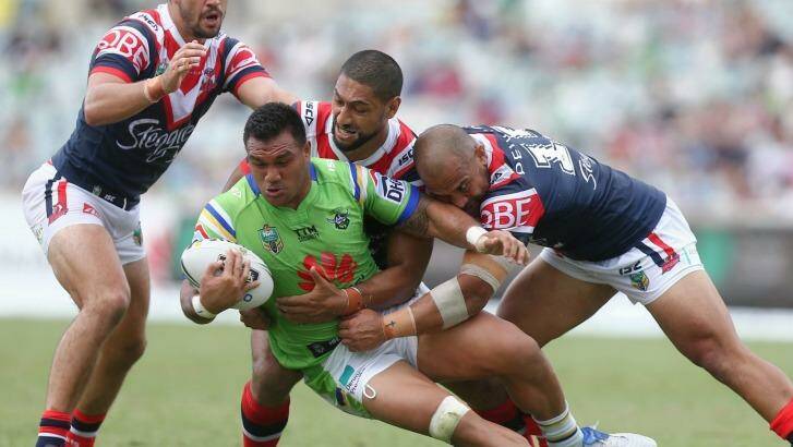 The Raiders are expected to re-sign veteran prop Jeff Lima for next season.   Photo: Alex Ellingshausen