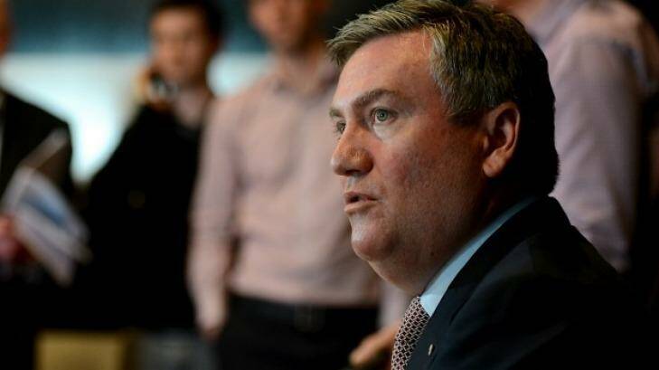 Eddie McGuire: 'If you want to get away from the AFL influence, do it in Sydney.' Photo: Pat Scala