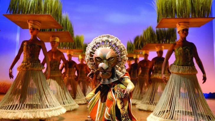 The international cast of The Lion King will spend Christmas in Brisbane. Photo: Supplied