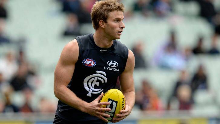 Lachie Henderson says he left Carlton in pursuit of success and happiness. Photo: Sebastian Costanzo