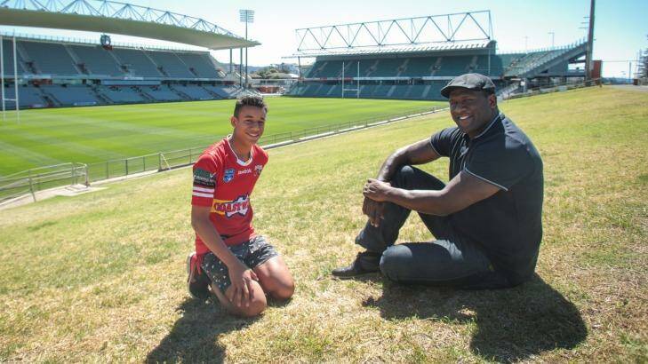 Bound by blood: Tristan Sailor, son of dual international Wendell, has pledged his allegiance to Queensland on the new father-son rule for Origin.  Photo: Adam McLean AMZ