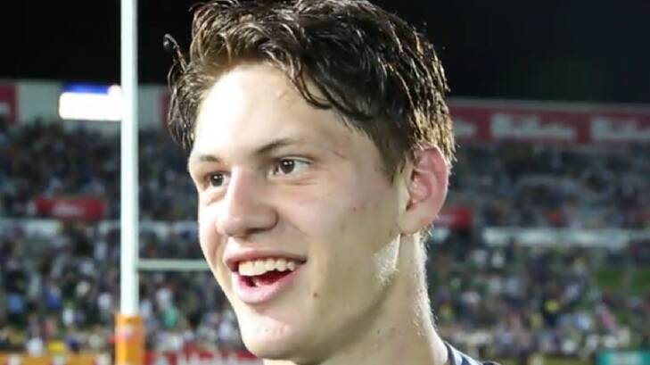 Parramatta play: The Eels are targeting Kalyn Ponga. Photo: North Queensland Cowboys