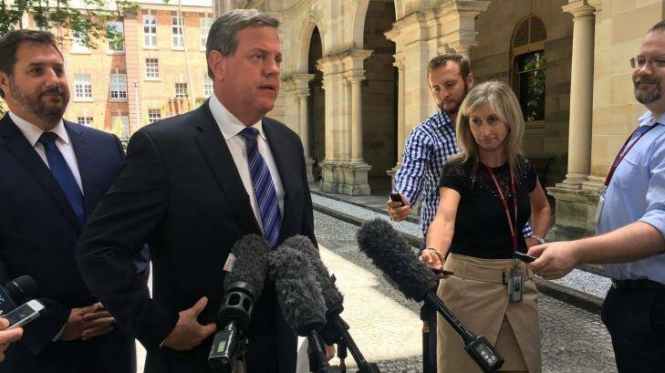 Opposition Leader Tim Nicholls described as "Brisbane -centric' by Sunshine Coast politics lecturer. Photo: Felicity Caldwell