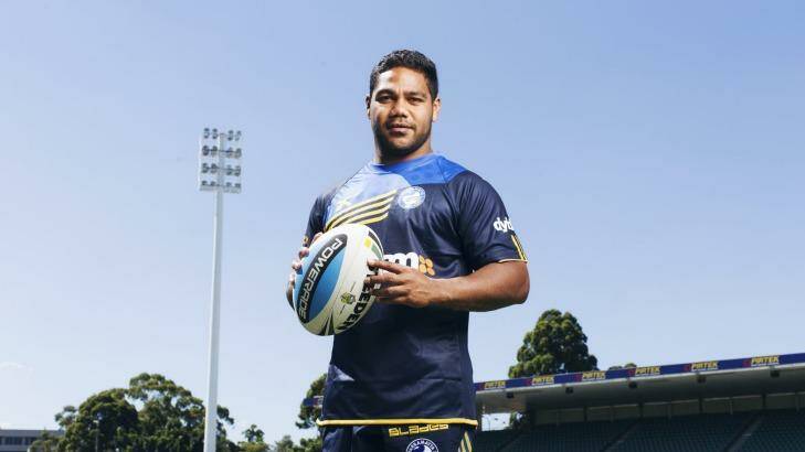 Living in England: Chris Sandow is expected to join the Super League's Warrington Wolves. Photo: James Brickwood