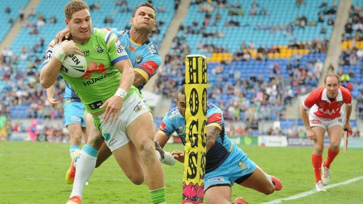 Canberra Raiders coach Ricky Stuart says Brenko Lee's improvement is due to focusing on the little things. Photo: Matt Roberts
