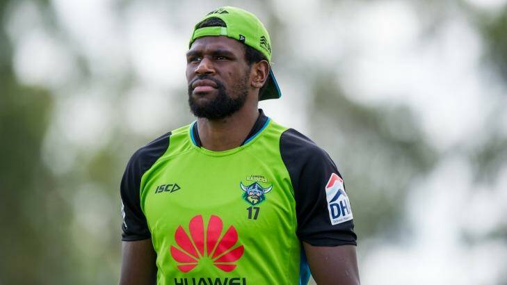 Canberra Raiders winger Edrick Lee's hamstring is worse than first thought and he could be out until after their next bye in round 19. Photo: Jay Cronan
