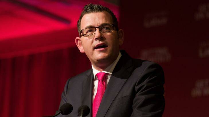 Victorian Premier Daniel Andrews said earlier this year he endorsed Good Friday football. Photo: Paul Jeffers