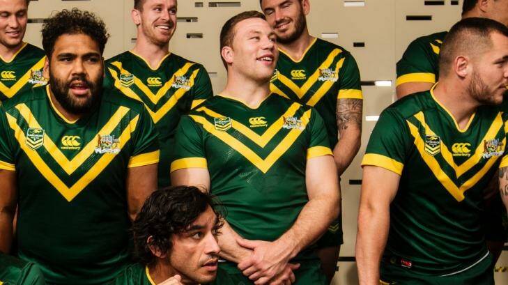 "Big is beautiful again" and Shannon Boyd is "realising how big he is" ahead of his Kangaroos debut. Photo: Louie Douvis