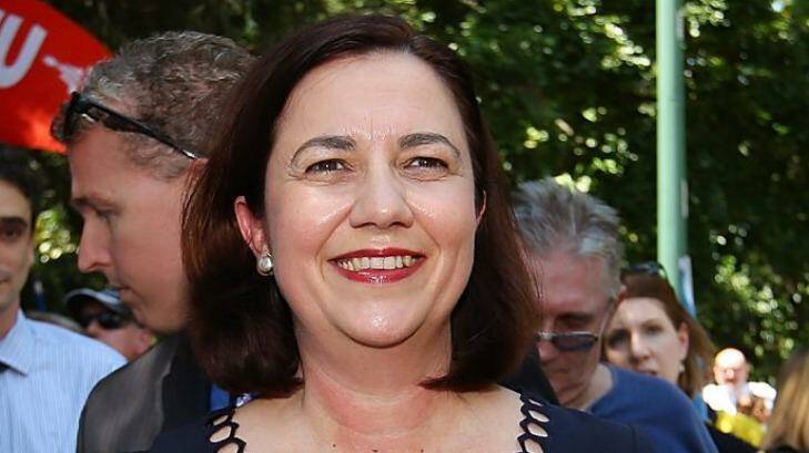 Premier Annastacia Palaszczuk's total salary package of $379,160 will also increase by 2.58 per cent from April 6. Photo: Chris Hyde