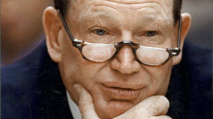 Kerry Packer considered starting a breakaway Aussie Rules competition. Photo: Supplied