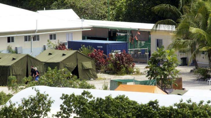 The Nauru detention centre. Photo: Angela Wylie