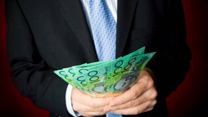 Employees at Queensland Investment Corporation received $70 million in bonuses last year. Photo: Jessica Shapiro
