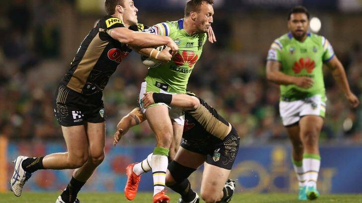 Josh Hodgson: not here for a holiday. Photo: Mark Metcalfe