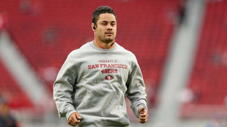 Humility rewarded: Jarryd Hayne's NFL roll of the dice is paying off in many different ways. Photo: Ezra Shaw