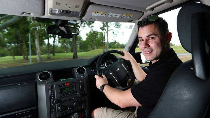 Uber driver and entrepreneur George Ryan. Photo: Chris Hyde