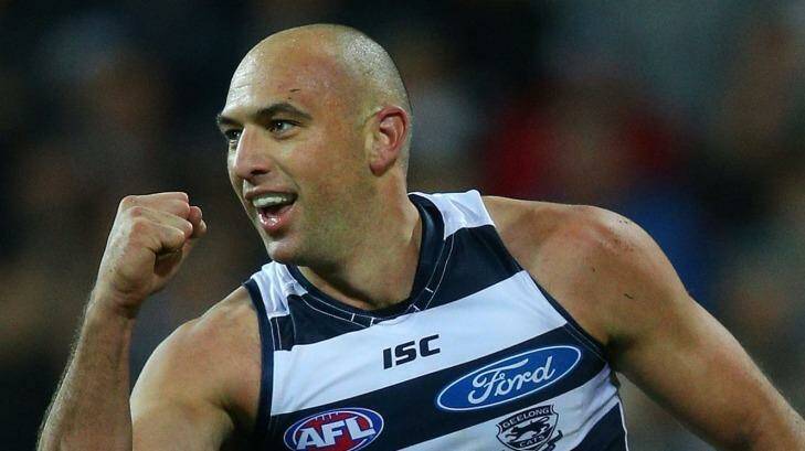 Serial rookie James Podsiadly played in Geelong's 2011 premiership. Photo: Getty-Images